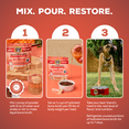 thumbnail image 4 of Brutus Bone Broth Probiotic Meal Toppers for Dogs Mega Pack (Pork) - Pet Food Topper - Bone Broth Powder Fortified - Pet Safe Human Grade Dog Food Topper - Makes Up to 130 Liquid Oz, 4 of 10