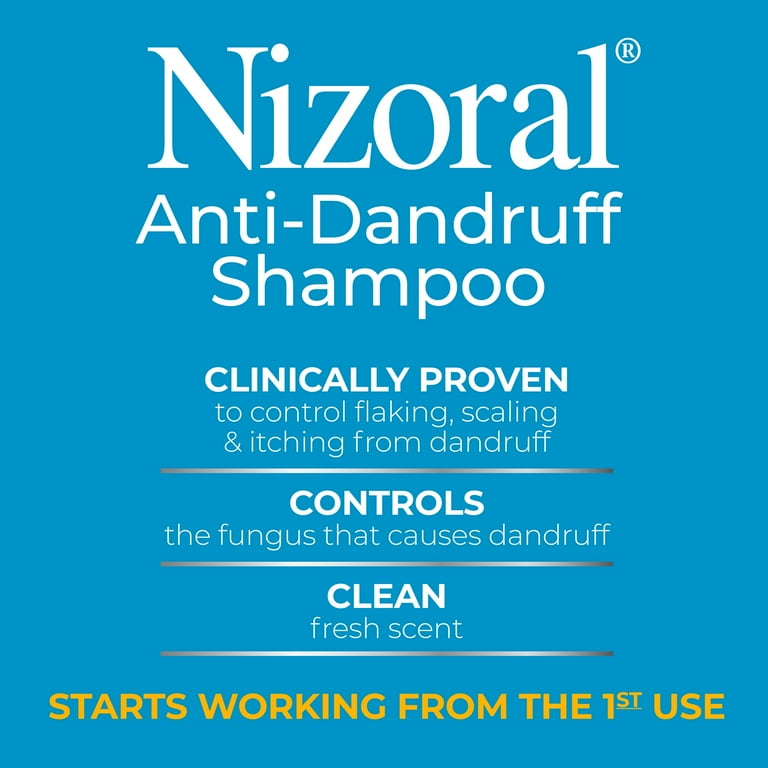 Nizoral A-D Anti-Dandruff Shampoo, Value Size, 14 fl oz