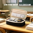 thumbnail image 3 of Big Capacity Pencil Pen Case Office College School Large Storage High Capacity Bag Pouch Holder Box Organizer, 3 of 8