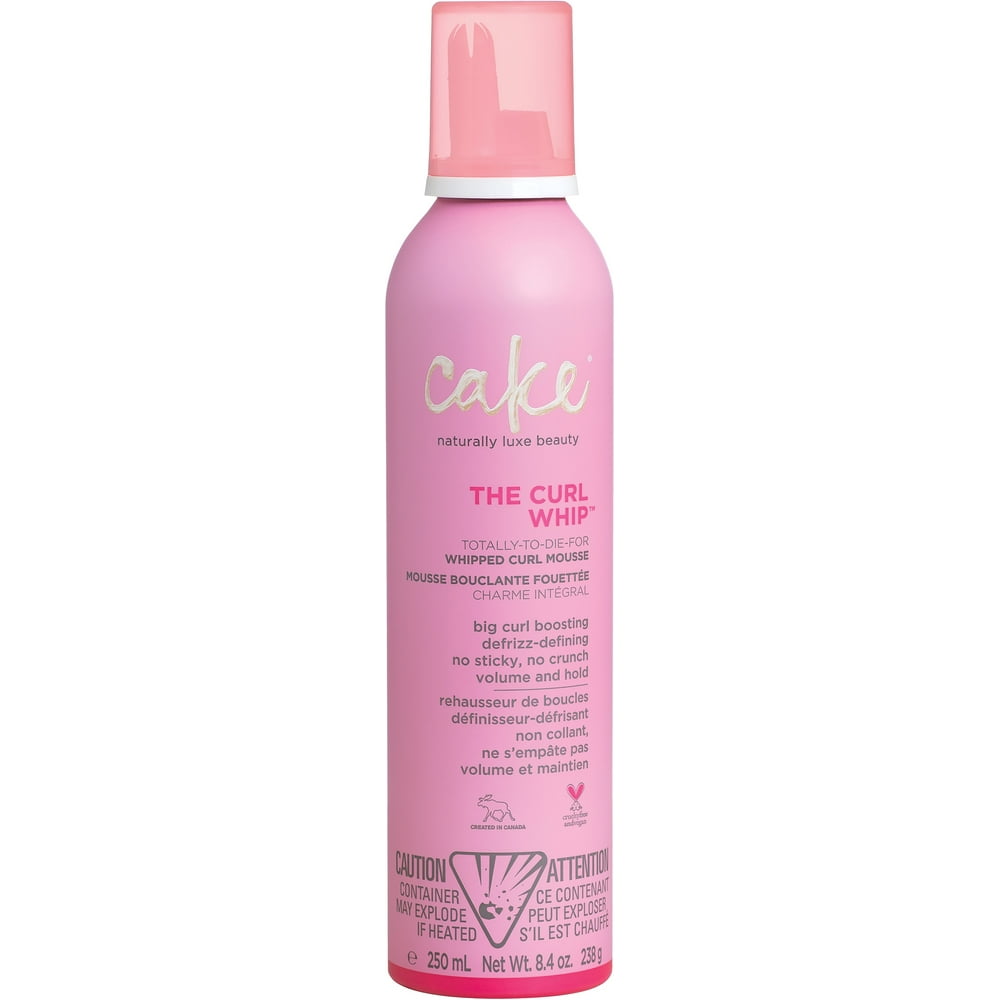 Cake Beauty Curl Whipped Curl Defining & Volumizing Mousse Aloe Vera & Vitamin E Vegan No