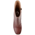 thumbnail image 4 of Brinley Co. Womens Croc Print Heeled Bootie, 4 of 6