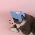 thumbnail image 6 of NWOKYZGH Pet Baseball Cap, Hat, Sun Cap with Ear Holes, Adjustable Puppy Outdoor Sun Hat, 6 of 9