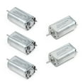thumbnail image 1 of Huggegwe Mini Moteur DC 6V 23000RPM Micro Moteur Électrique à Couple Élevé Arbre Rond pour Bateau RC Jouets Avion Modèle DIY Passe-Temps, 5 Pcs CJB91-113771, 1 of 4