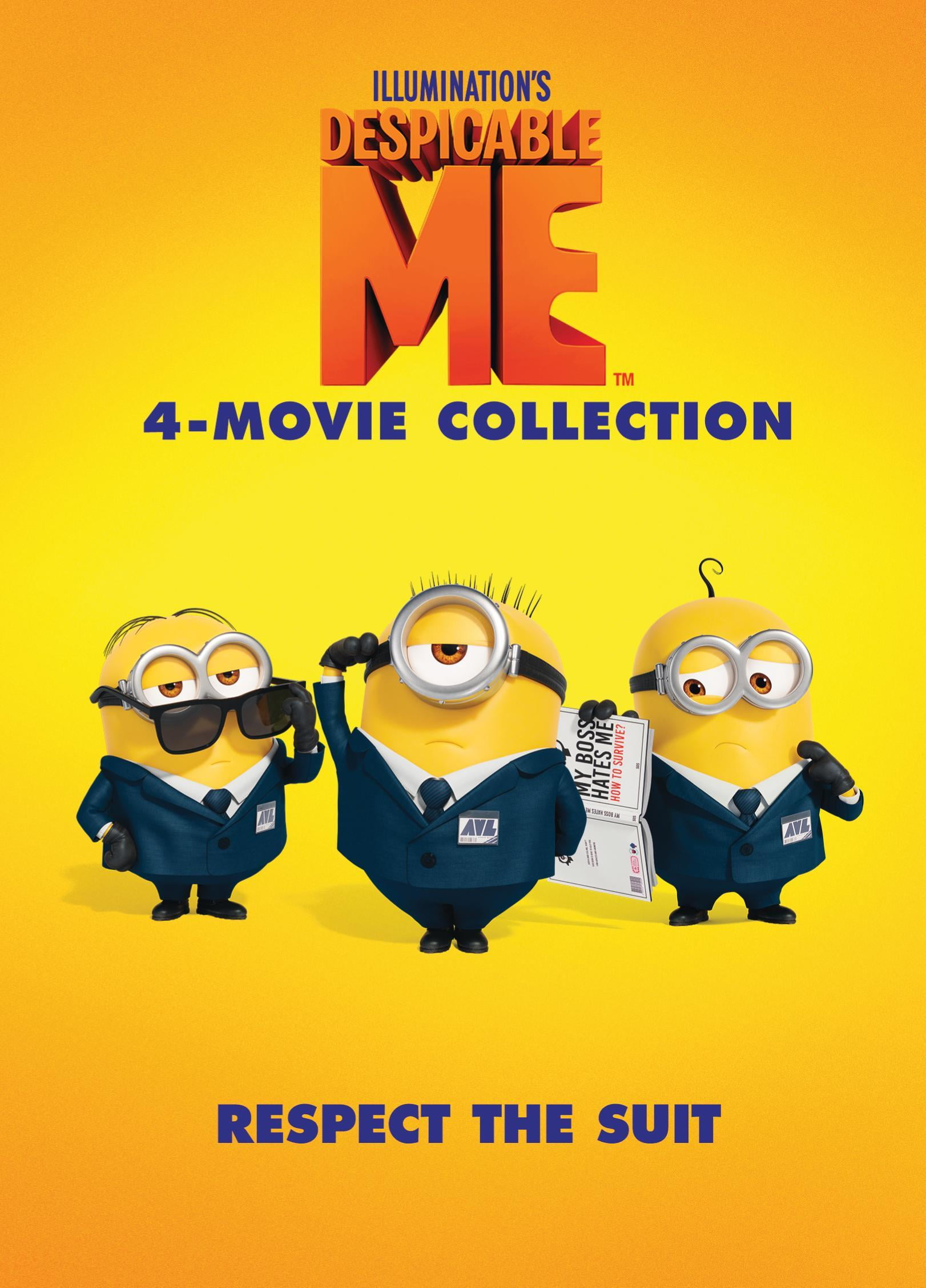 Despicable Me 4-Movie Collection (1-4) (DVD), Family, Univeral