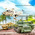thumbnail image 2 of One-key Deformation Tank Toys, Automatic Transform Robot Plastic Model, Helicopter Funny Diecasts Toy, Boys Amazing Gifts, Kid Toy Gong Bohan unisex, 2 of 2