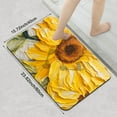 thumbnail image 3 of 1pc Sunflower Painting Bathroom Rug Bathroom Decor and Accessories- Durable,Anti Slip,And Quick Drying,Suitable For Indoor/outdoor Use - Perfect For Bathrooms,Bedrooms,Kitchens, 3 of 9