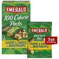 thumbnail image 6 of Emerald Nuts Cashews and Almonds with Dried Pineapple, 100 Calorie Packs, 7 Count, 4.97 oz (Pack of 8), 6 of 7