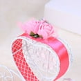 thumbnail image 6 of OATIPHO  Heart Candy Box Rosy for Wedding and Farewell Parties Elegant Handicraft, 6 of 8