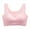 Pink, variant on GEWSEY Sports Bra High Impact Adjustable Cross Back, Full Support for Large Bust Black, XXL