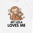 thumbnail image 4 of Inktastic My Lola Loves Me Boys or Girls Baby Bodysuit, 4 of 5
