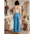 thumbnail image 3 of Conjunto 2 Piezas, Top con Botones y Pantalón con Detalles en Cintura, Comodidad y Estilo Casual Chic para Mujer, 3 of 5