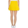 thumbnail image 5 of American Apparel Women's Gabardine Tennis Skirt, Gold, Small, 5 of 5