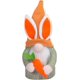 thumbnail image 1 of Pascua sin rostro enano decoración ornamento conejo muñeca de peluche figuras de gnomo con huevo zanahoria mesa centro de mesa decoración para fiesta navideña, 1 of 5