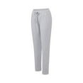 thumbnail image 2 of MV Sport W25153 Vintage Fleece Ladies Jogger-Heather Gray - 073-S, 2 of 3