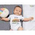 thumbnail image 2 of Little Banh Mi Baby Shirt Premium Custom Baby Clothes Vietnamese Food Unisex Baby Announcement Gift for Mom Newborn Outfit 3-6m White, 2 of 2