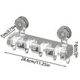 thumbnail image 4 of Vacuum Suction Cup Mop Wall Hanging Clip With No Punching Mop Hook Toilet Door Storage Artifact Shelf Buckle Drying Racks, 4 of 8