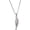Silver, variant on Men's Stainless Steel Vintage Cool Non-mainstream Salmon Fish Bones Skull Fishhook Skeleton Pendant Necklace Sideways Chain
