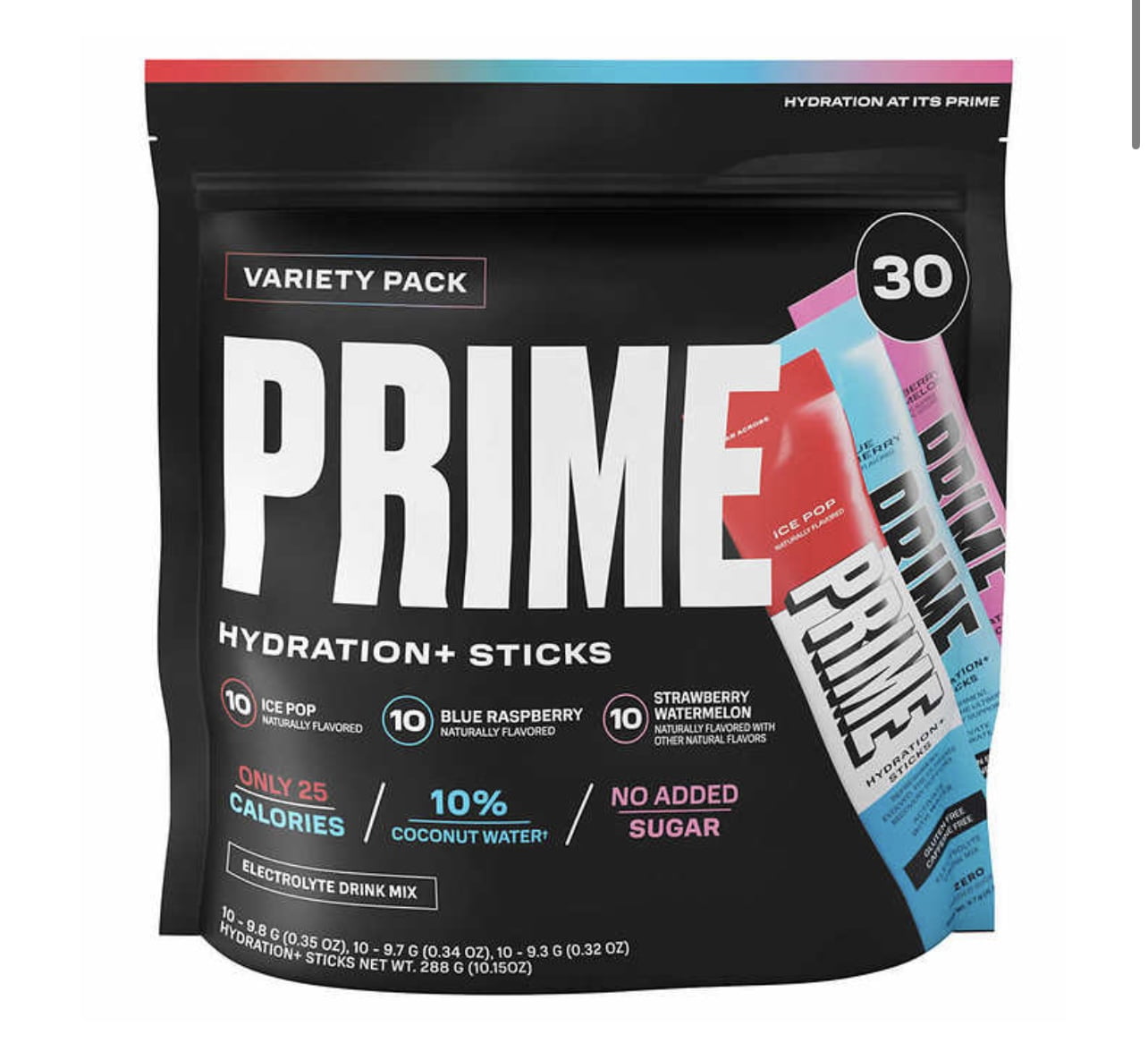 Prime Hydration+ Tropical Punch Sticks - 6pk/0.35 oz Sticks