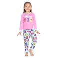 thumbnail image 1 of Komar Kids Girls' Pajama Cute Top and FunPants Sleepwear Set, 1 of 4