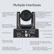 thumbnail image 4 of Camara Videoconferencia SMTAV HD30 PTZ Zoom Optico 30x 3G-SDI HDMI 1080p 60fps, 4 of 5