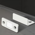 thumbnail image 4 of Juego 30 Topes Puerta en Forma L Sin Perforaciones Succión Magnética Invisible para Puerta (plateado), 4 of 8