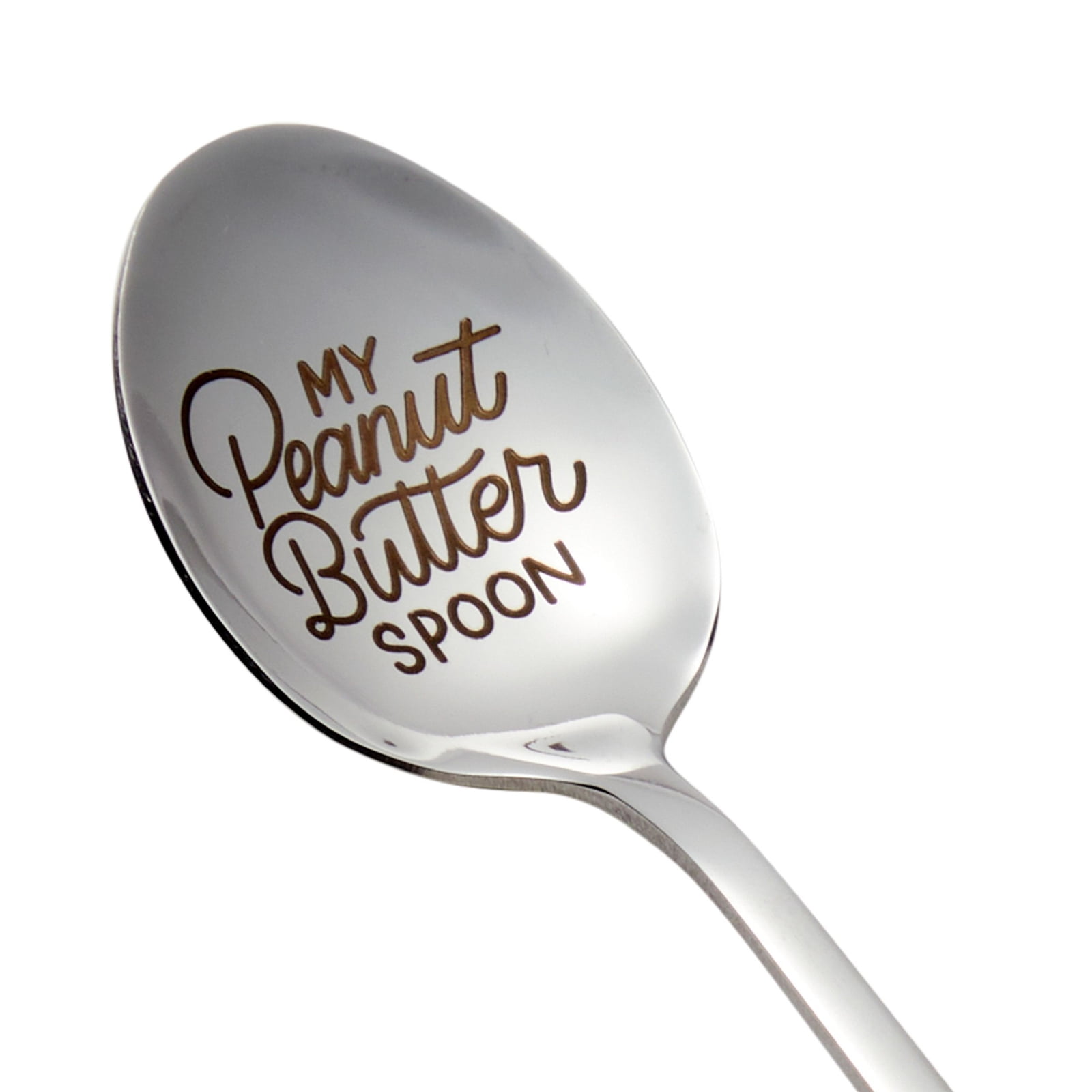 BE HAPPY  Inspirational Humorous quote art PERSONALISED SPOON any name printing 