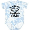 thumbnail image 3 of Inktastic Handpicked for Earth by My Great Uncle in Heaven Boys or Girls Baby Bodysuit, 3 of 5
