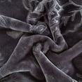 thumbnail image 4 of Townhouse Super Soft Floral Embossing Weighted Blankets Solid Design Warm Heavy Blanket, 1 ply Jumbo Size (Gray), 4 of 8