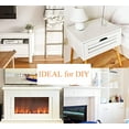 thumbnail image 2 of Arthome 17''x78.7'' White Contact Paper, Self Adhesive Wallpaper Waterproof Gloss PVC Vinyl, Oil Proof, White Wallpaper, White Vinyl Paper for Furniture Cover Surface,Countertop,Kitchen,Shelf Liner, 2 of 10