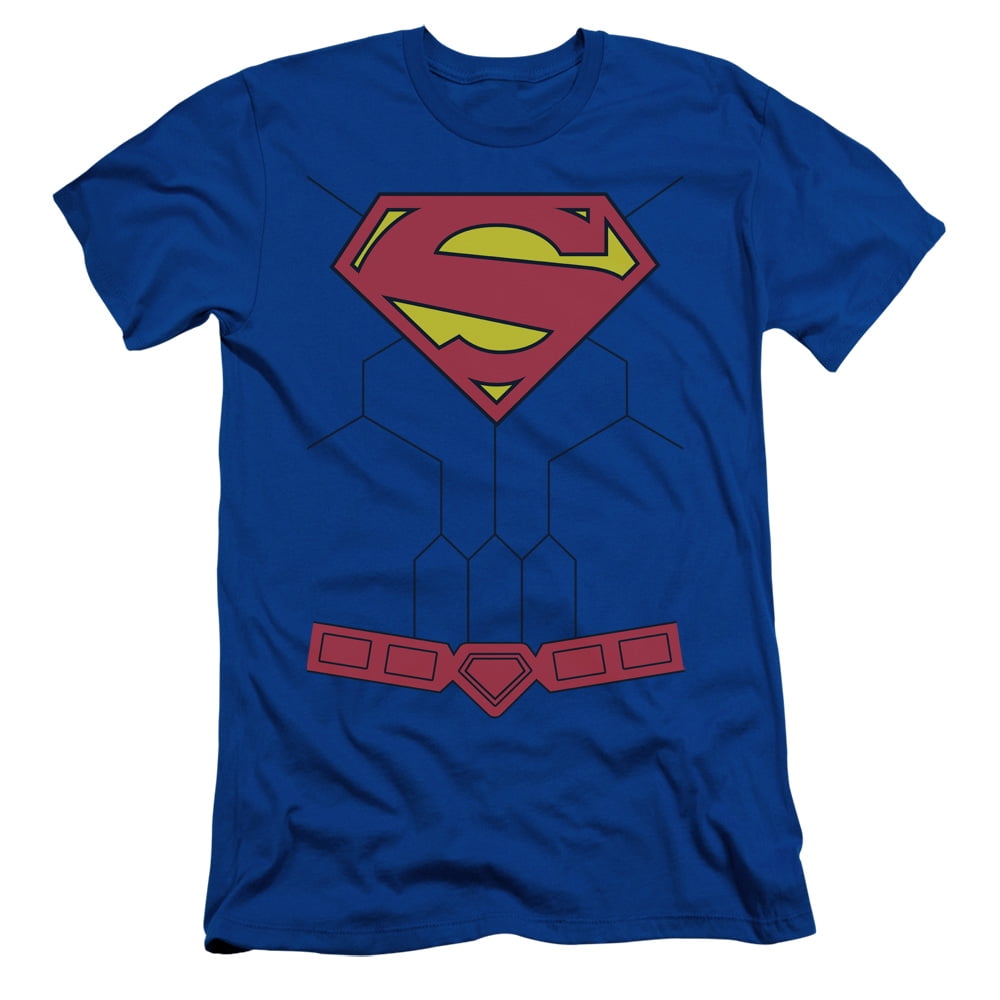 Superman - New 52 Torso - Slim Fit Short Sleeve Shirt - Medium ...