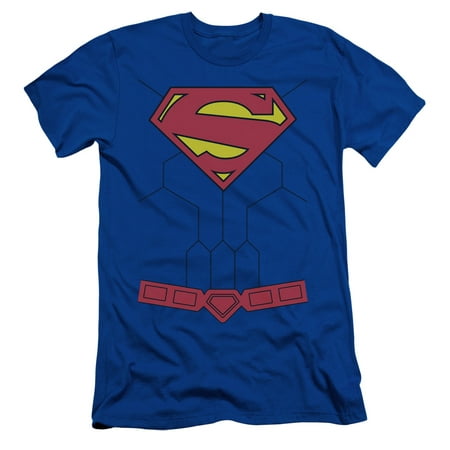 Superman - New 52 Torso - Slim Fit Short Sleeve Shirt - Small