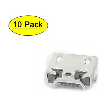 10Pcs Type B Micro USB 5 Pin Female Jack Port Socket Connector Adapter for Phone price history on PriceWatchPro