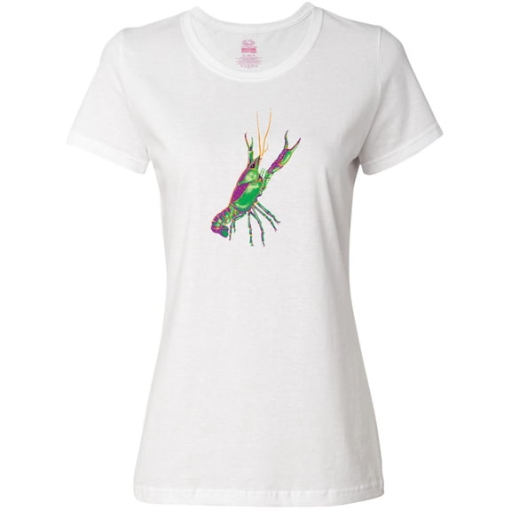 Inktastic Mardi Gras Crayfish Artsy Women's T-Shirt