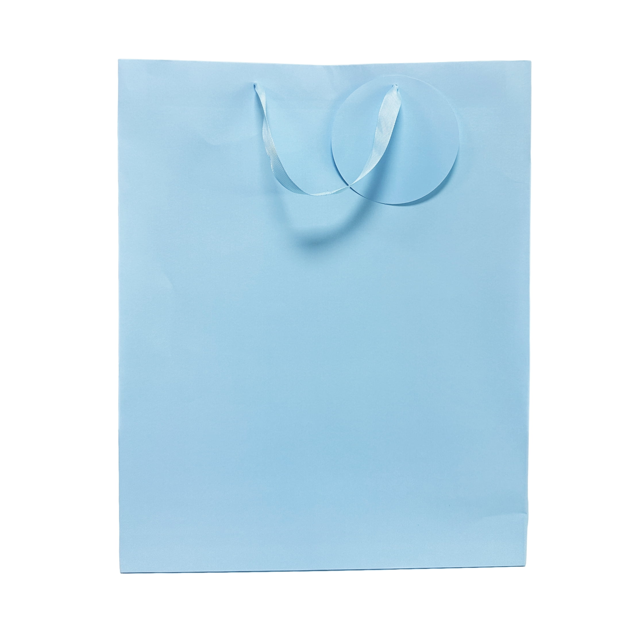 Jumbo Blue Paper Gift Bag,14.5" x 5" x18",by Way To Celebrate