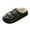 Black, variant on Ketyyh-chn99 Mens House Slippers Fashion Comfortable Slippers Plush Warm Winter Indoor Outdoor Home Shoes Grey,45