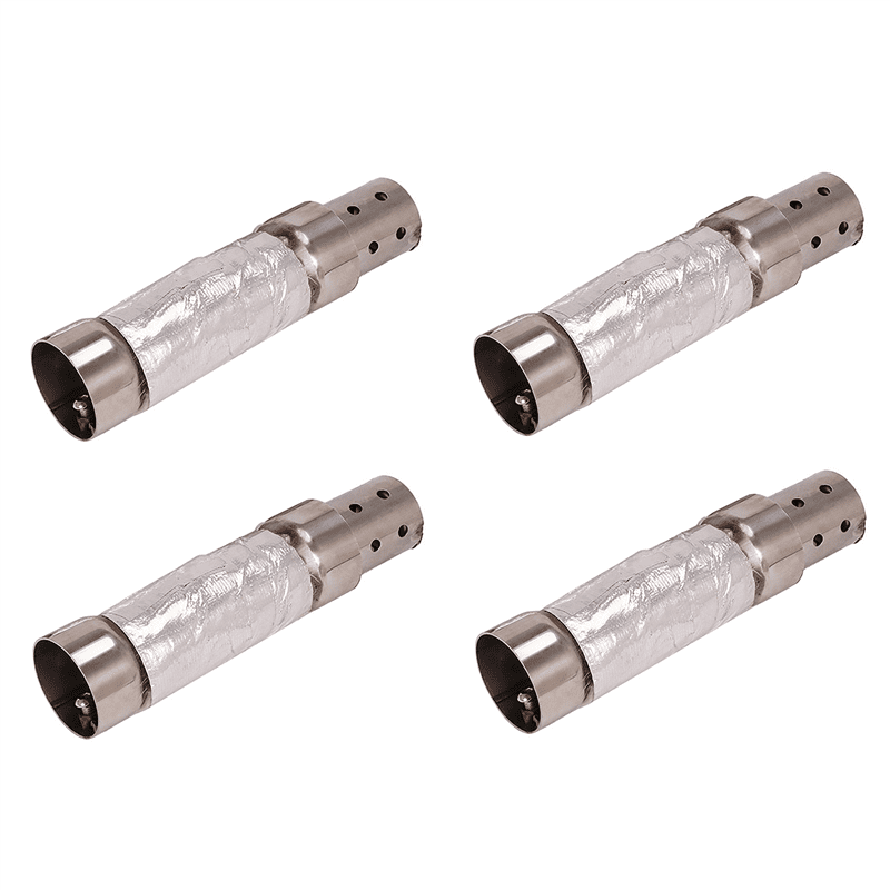 4X Motorcycle Quiet Baffle Exhaust Pipe Muffler for Shortshots
