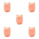 thumbnail image 1 of Soporte de esponja Soidarity en forma de gato color naranja, 1 of 6