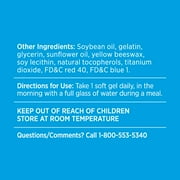 Ocuvite Blue Light Eye Vitamins and Mineral Supplement with Lutein and Zeaxanthin Softgels, 30 Count