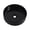 Black with Pattern, variant on GT 15.75" Bathroom Vessel Sink, Round Ceramic Sink Above Counter, White Porcelain Bathroom Vanity Sink