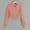 Pink, variant on Dgankt Womens Sweatshirt Casual Loose Solid Zip up Hoodies Sweatshirts Clothes,Size S-5XL