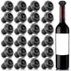 thumbnail image 2 of 24 piezas tapón de vino resellable bomba de vino tapones de vacío tapón de vino al vacío ahorrador de vino reutilizable, 2 of 5