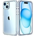 thumbnail image 1 of iPhone 15 Case Clear,Slim Shockproof Phone Cases for iPhone 15 2023, 1 of 5