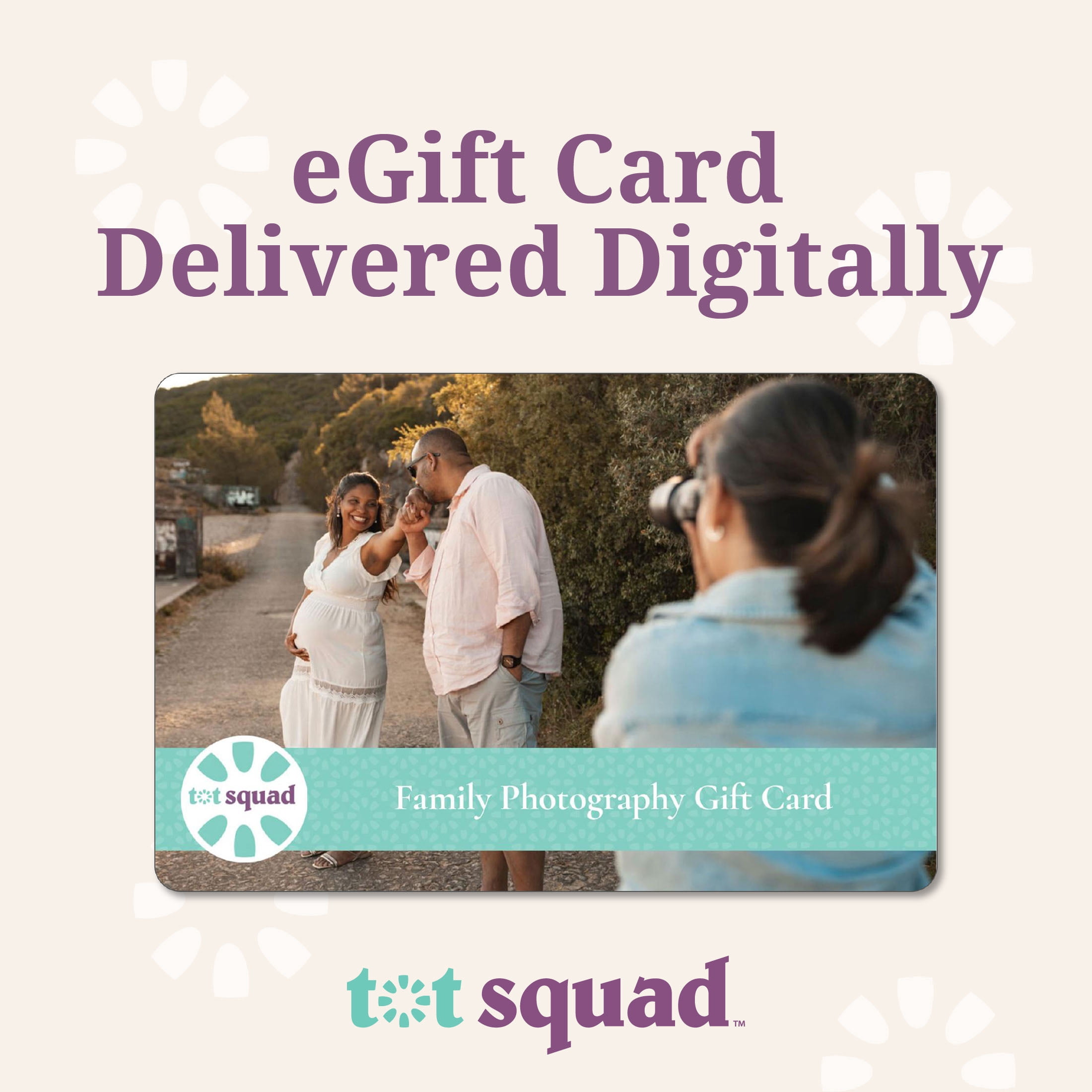 Family Photography - Baby Registry Essentials by Tot Squad $50 eGift Card [Email Delivery]