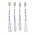 thumbnail image 2 of Juego de 4 tzitzits tradicionales judíos, práctico para pantalones y colegas., 2 of 6