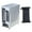 Silver, variant on A07 Desktop ITX Chassis Game Graphics Card All Aluminum Case Supporting Small 1U Power Supply