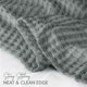 thumbnail image 3 of Ropa de cama Blanket Utopia con forma de gofre, 100% algodón, 300 g/m², color gris frío, 3 of 8