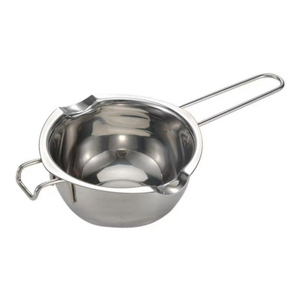 SGACAI 1 * Olla de acero inoxidable para derretir mantequilla y cera, olla para calentar, herramienta para hornear del Reino Unido