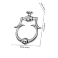 thumbnail image 2 of Raindrops Poignée de Porte Vintage Design Simple Européen Rond pour Entrée Maison 1ensemble 4.3x4.06x1.5in, 2 of 6