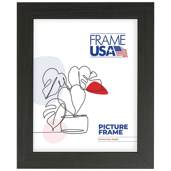 12x12 Picture Frame, Brown Affordable Medium Style 76808–778, 1.25 Inch MDF with Glass, Wall Display