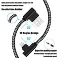 thumbnail image 2 of Cable de carga Osecet de 1 pie con certificación MFi para iPhone 14, 13, 12, 11, 2 of 9